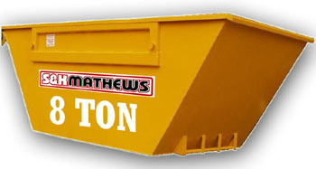 8 Ton Skip - Wood Waste Only